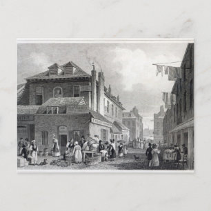 Carte Postale Hungerford Market, Strand, gravé Thomas