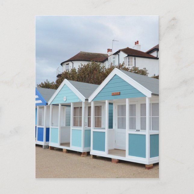 Carte Postale Huttes de plage chez Southwold (Devant)