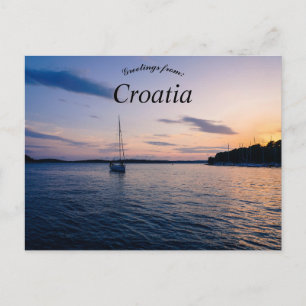 Carte Postale Hvar Coast Croatia