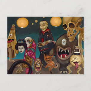 Carte postale "Hyakki Yakō" Partie 2