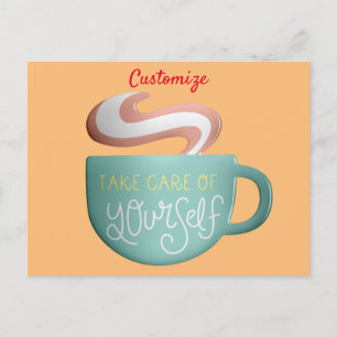 Carte Postale Hygge Drink Self-Care Thunder_Cove