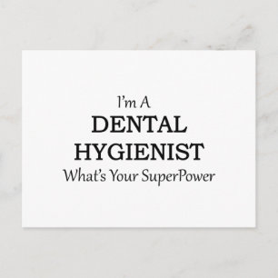 CARTE POSTALE HYGIÈNE DENTAIRE