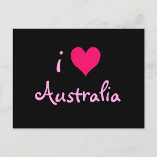 Carte Postale I Heart Australie
