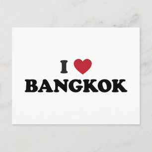 Carte Postale I Heart Bangkok Thaïlande