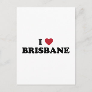 Carte Postale I Heart Brisbane Australie