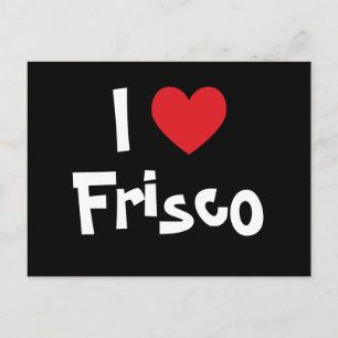 Carte Postale I Heart Frisco