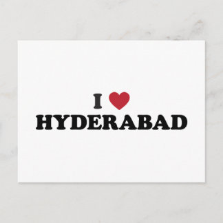 Carte Postale I Heart Hyderabad