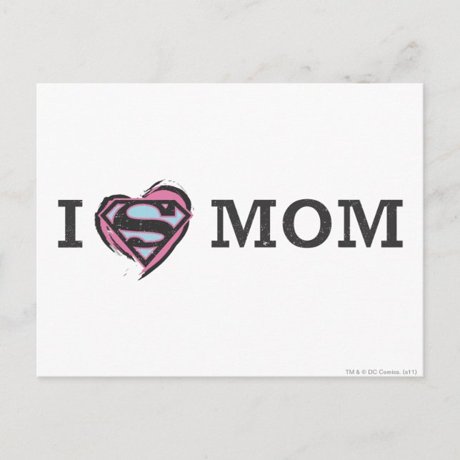 Carte Postale I Heart Maman (Devant)