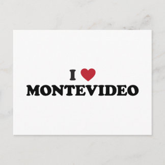 Carte Postale I Heart Montevideo Uruguay