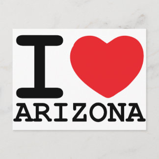Carte Postale I Love Arizona