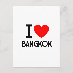 Carte Postale I Love Bangkok