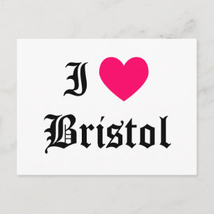 Carte Postale I Love Bristol