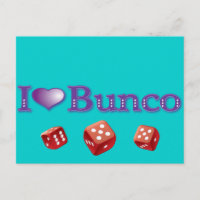 I Love Bunco avec Red Dice