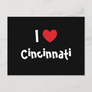 Carte Postale I Love Cincinnati