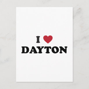 Carte Postale I Love Dayton Ohio