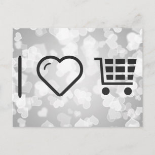 Carte Postale I Love Ecommerce Carts