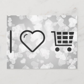 Carte Postale I Love Ecommerce Carts
