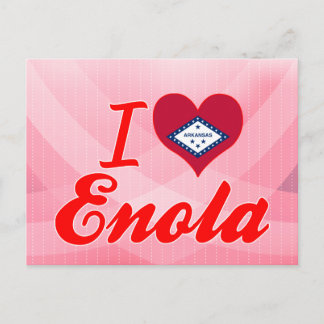 Carte Postale I Love Enola, Arkansas