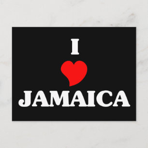 Carte Postale I Love Jamaïque
