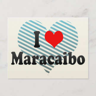 Carte Postale I Love Maracaibo, Venezuela