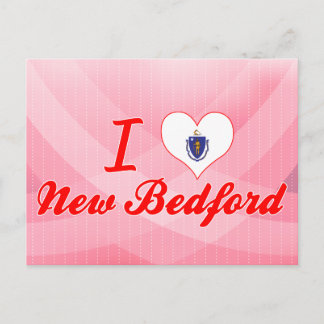 Carte Postale I Love New Bedford, Massachusetts