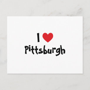 Carte Postale I Love Pittsburgh