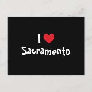 Carte Postale I Love Sacramento