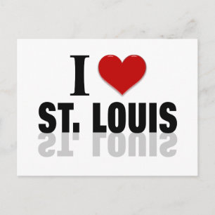 Carte Postale I Love St Louis