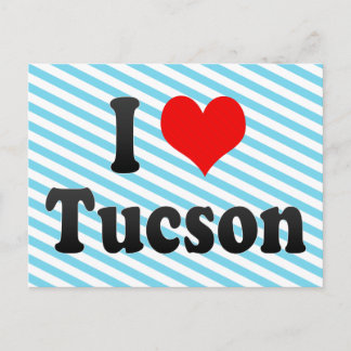 Carte Postale I Love Tucson, États-Unis