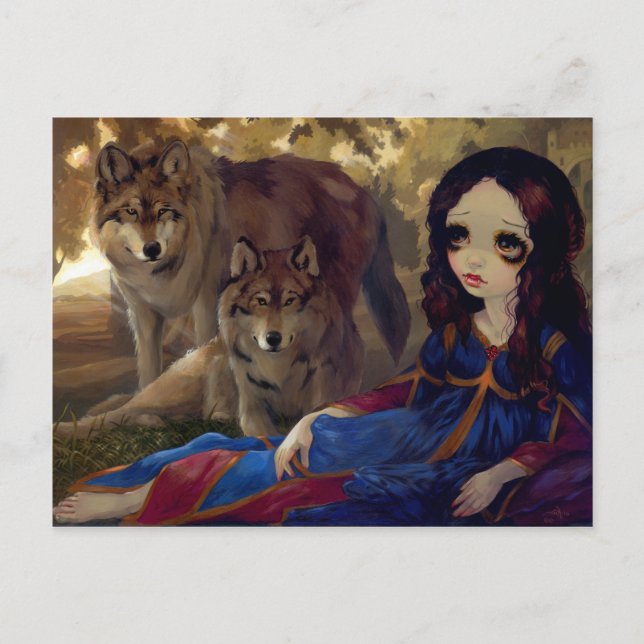 Carte postale "I Vampiri : I Lupi" (Devant)