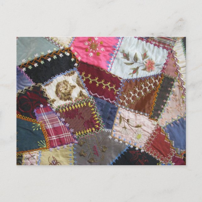 Carte Postale IA-Ill. Groupe de courtepointe, galerie anglaise,  (Devant)