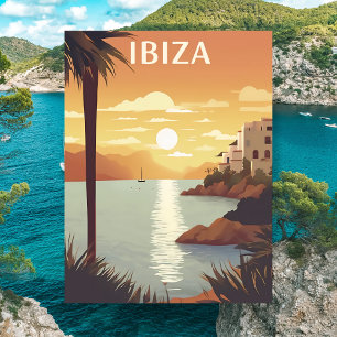 Carte Postale Ibiza Oceanside Travel