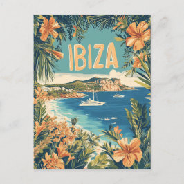 Carte Postale Ibiza Vintage