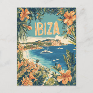 Carte Postale Ibiza Vintage