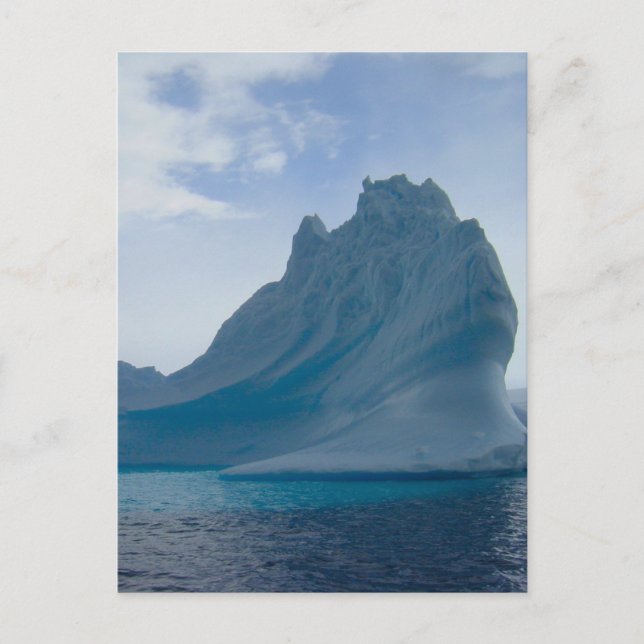 Carte Postale Iceberg Antarctique (Devant)