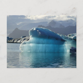 Carte Postale Iceberg bleu