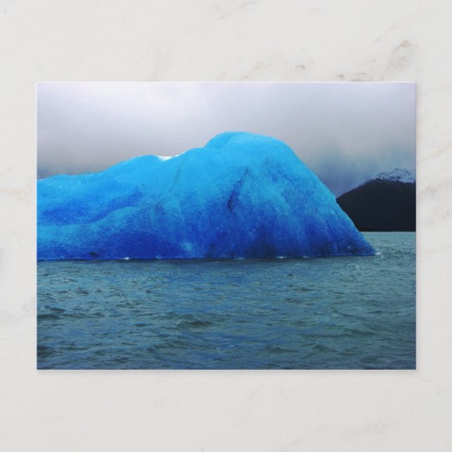 Carte Postale Iceberg, Glacier Upsala, Lago Argentina (Devant)