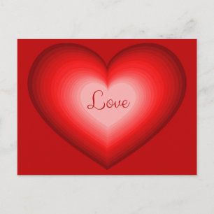 Carte Postale Ich liebe Dich - Liebesgrüße aus dem Briefkasten !
