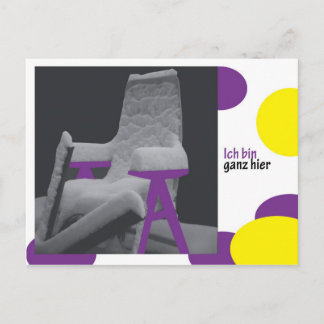 Carte Postale ichbinganzhier