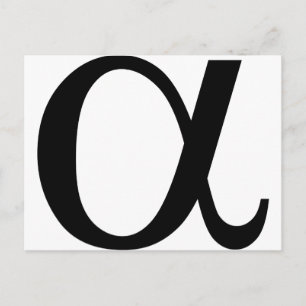Carte Postale icône alpha a