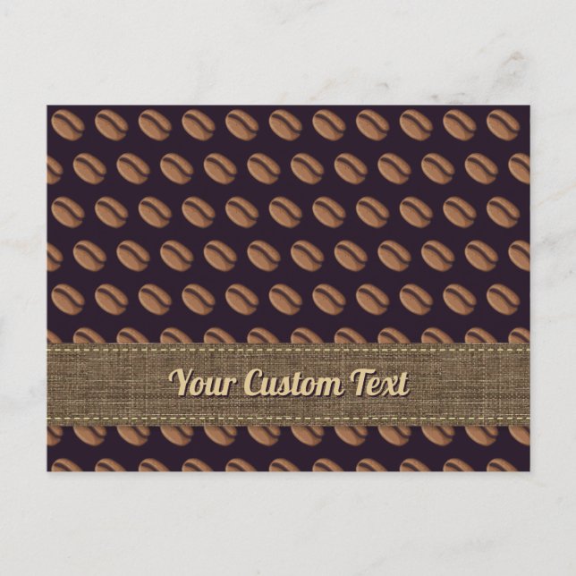 Carte Postale Icône de café (Devant)