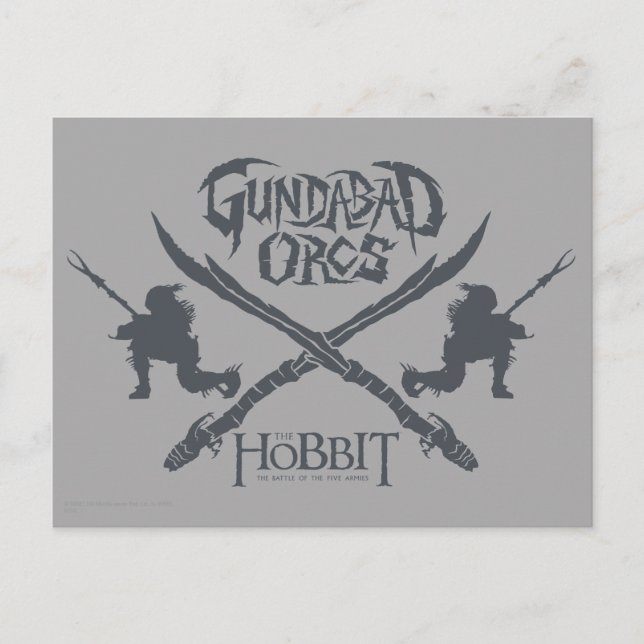 Carte Postale Icône Film Gundabad Orcs (Devant)