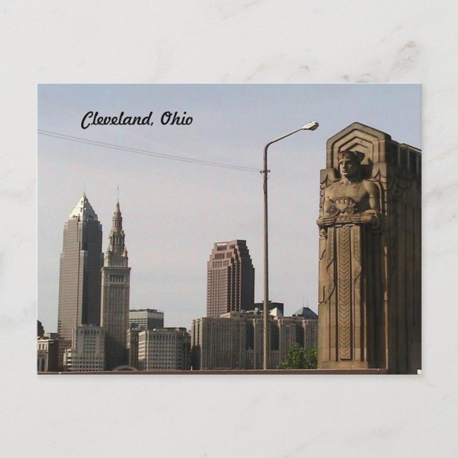 Carte Postale Icônes Cleveland (Devant)