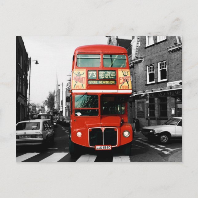 Carte postale Iconic London Bus (Devant)