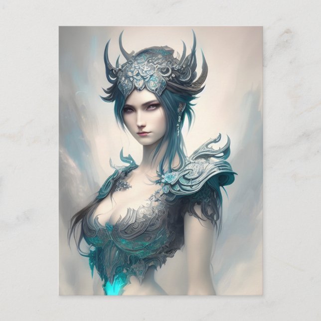 Carte postale Icy Warrior Princess (Devant)