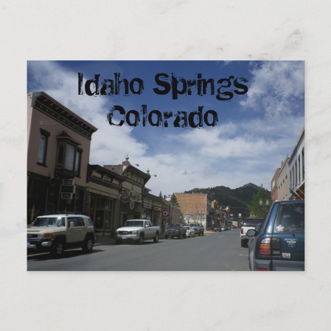 Carte postale Idaho Springs Colorado (Devant)
