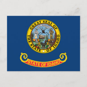 Carte Postale Idaho State Flag