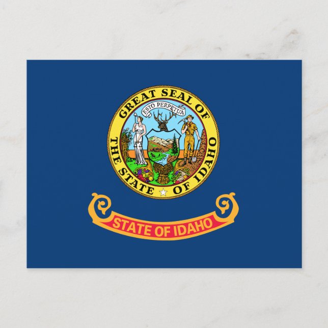 Carte Postale Idaho State Flag (Devant)