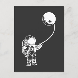 Carte Postale idée parfaite pour de jeunes astronomes drôles
