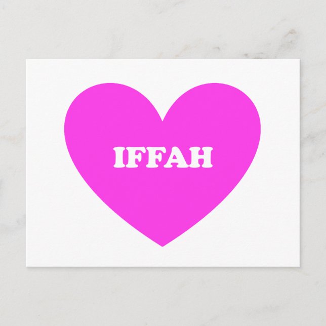 Carte Postale Iffah (Devant)